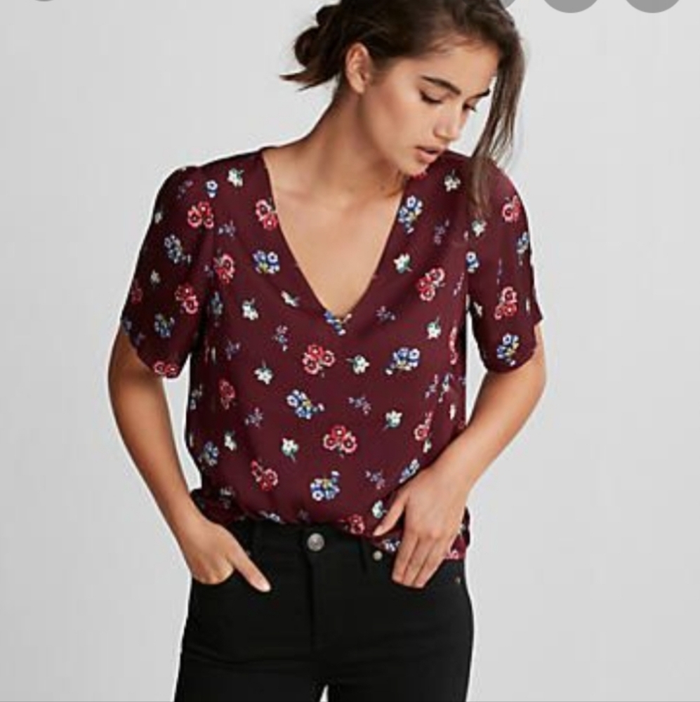 Express Satin Tee